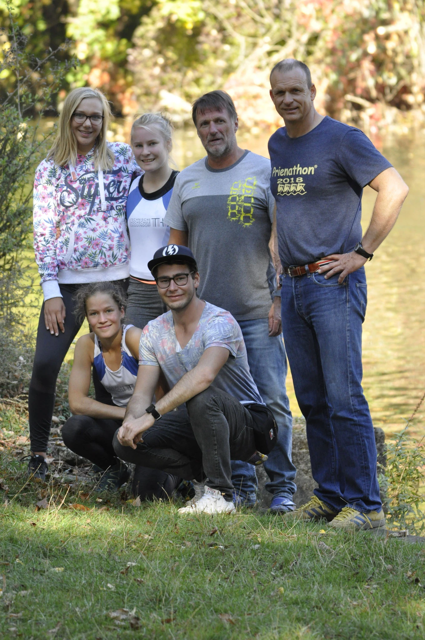Team des DRCD in Wzbg mit Jugenstrainer Jonas Härtl u r