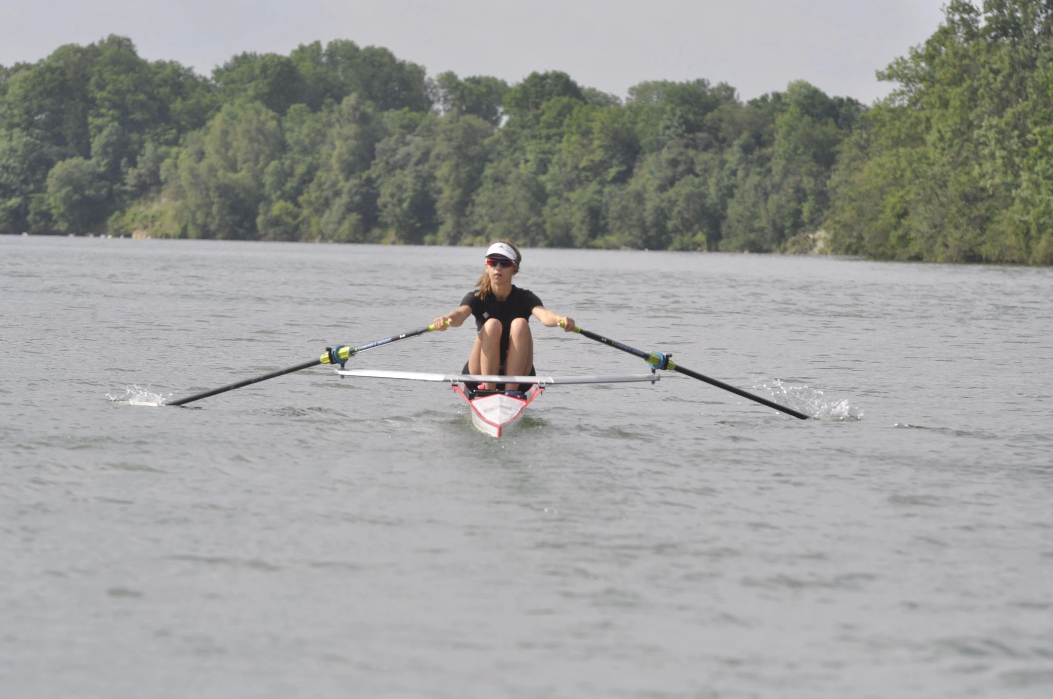 Luisa Birker startet auf der Deutschen Junioren Meisterschaft im Einer 17, 18 Jahre Leichtgewicht