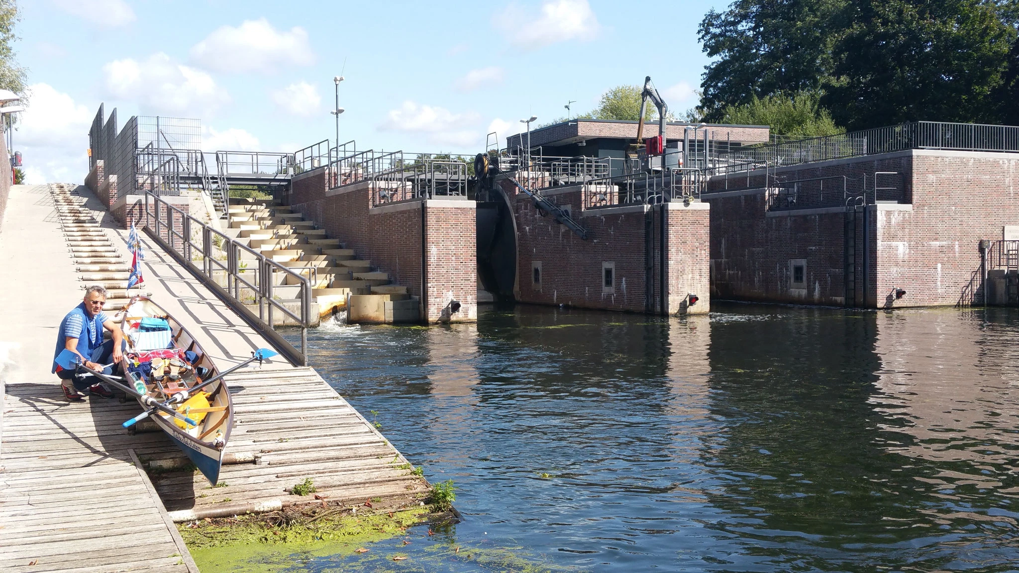 Ohlsdorfer Schleuse/ Unterwasser
