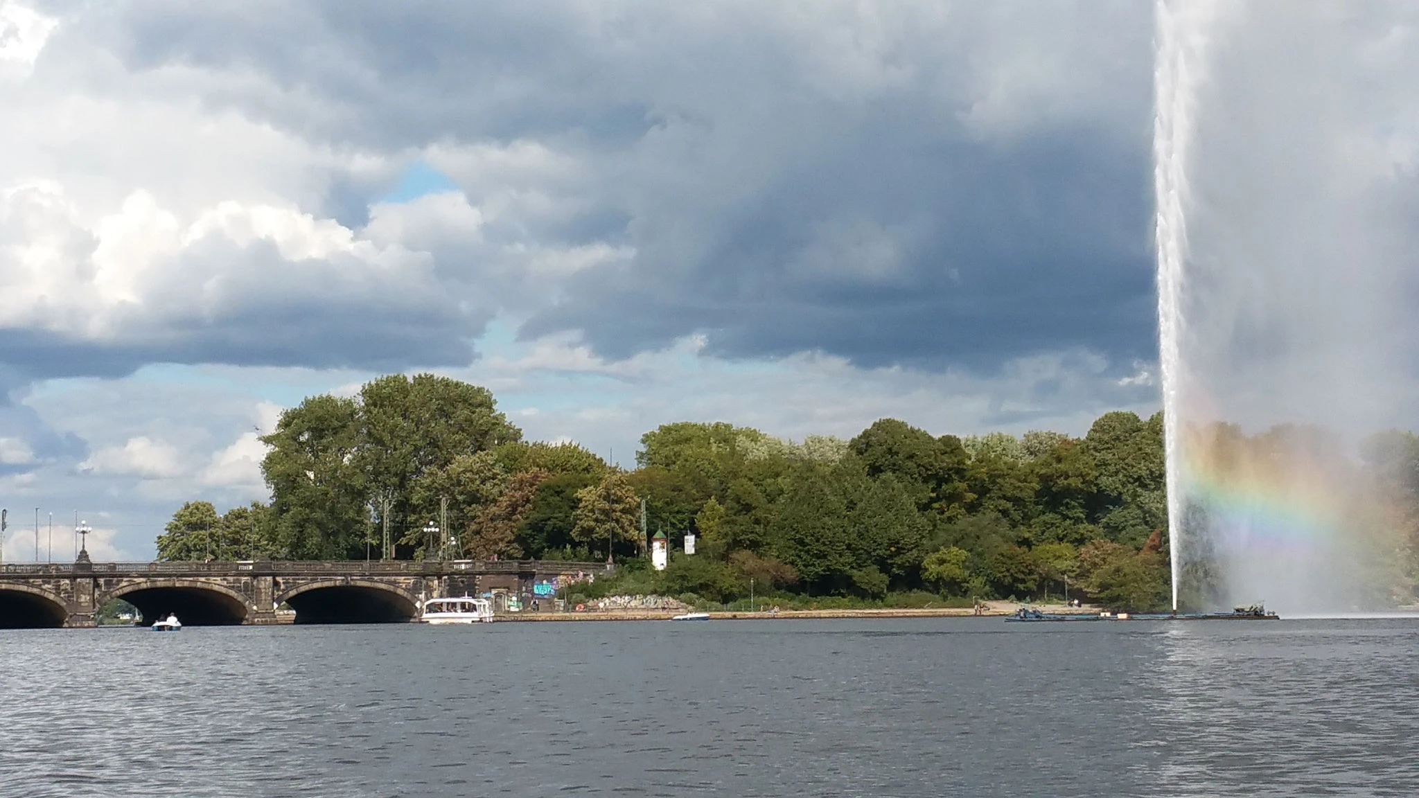 Hamburg/ Alsterfontäne