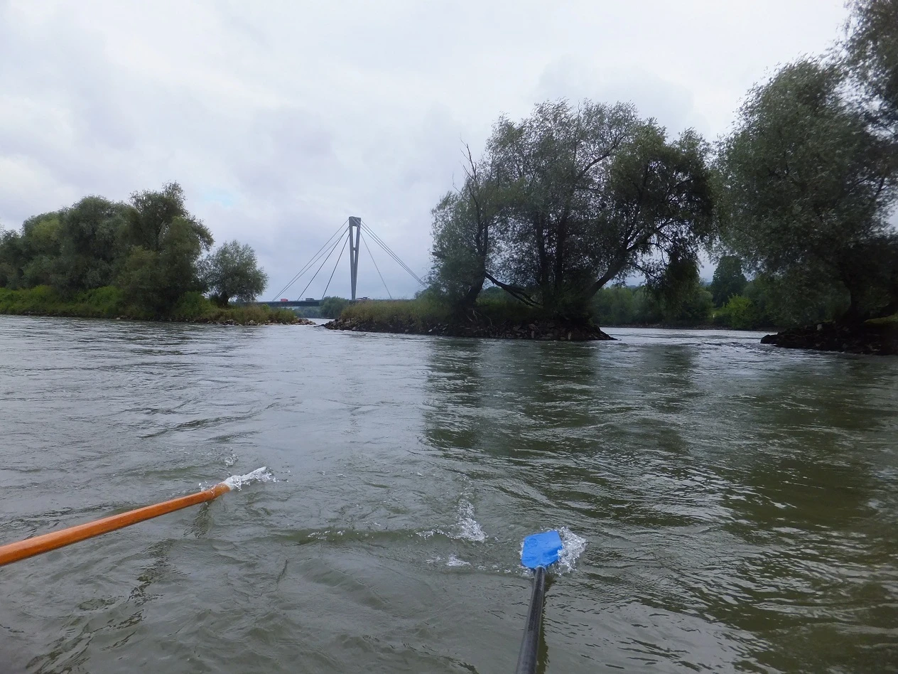 Autobahnbrücke Deggendorf beim Hafen