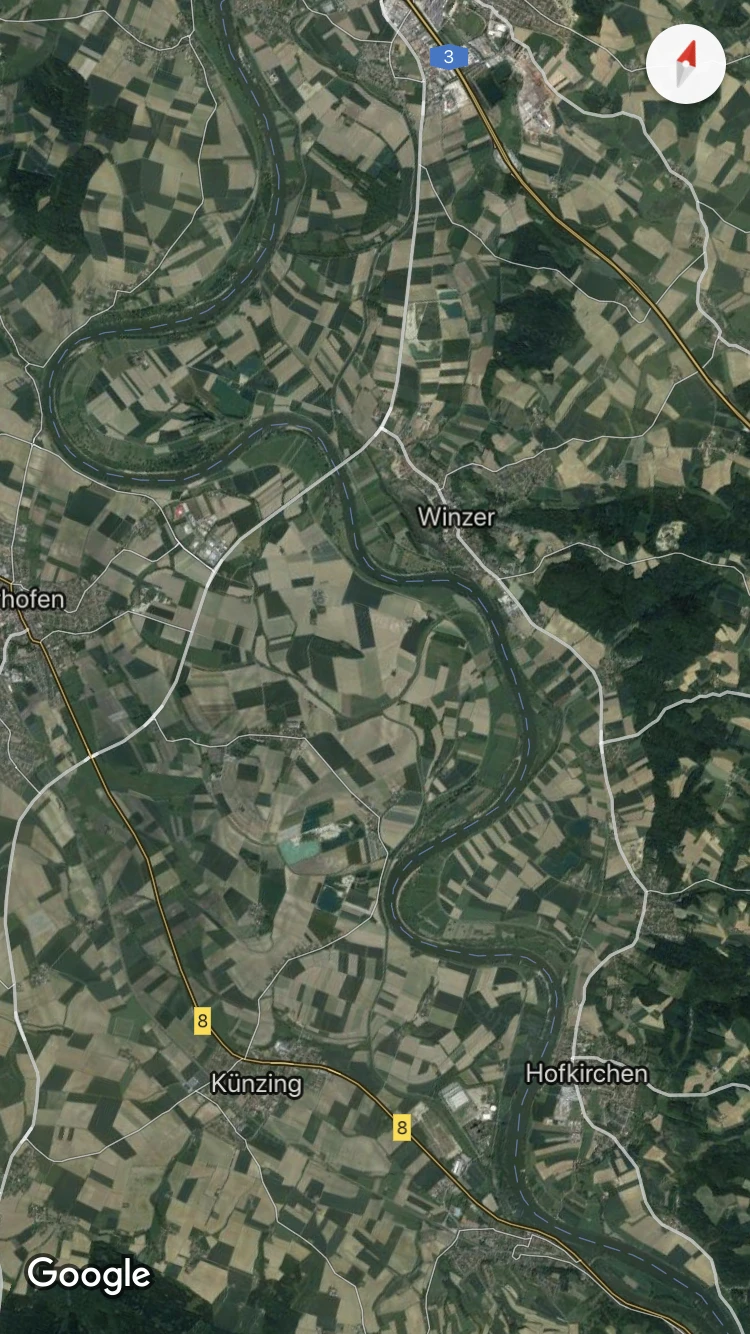 Abschnitt Mühlhamer Schleife