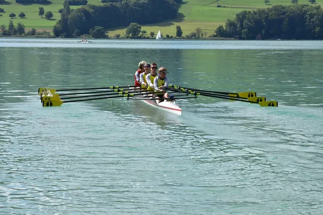 DRCD Mannschaft beim Ruderbiathlon